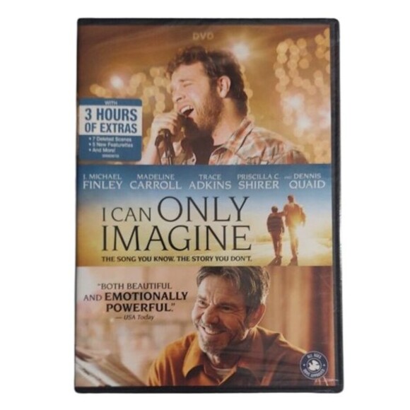 I Can Only Imagine DVD 2018 J. Michael Finley/Dennis Quaid NEW SEALED - Picture 1 of 2